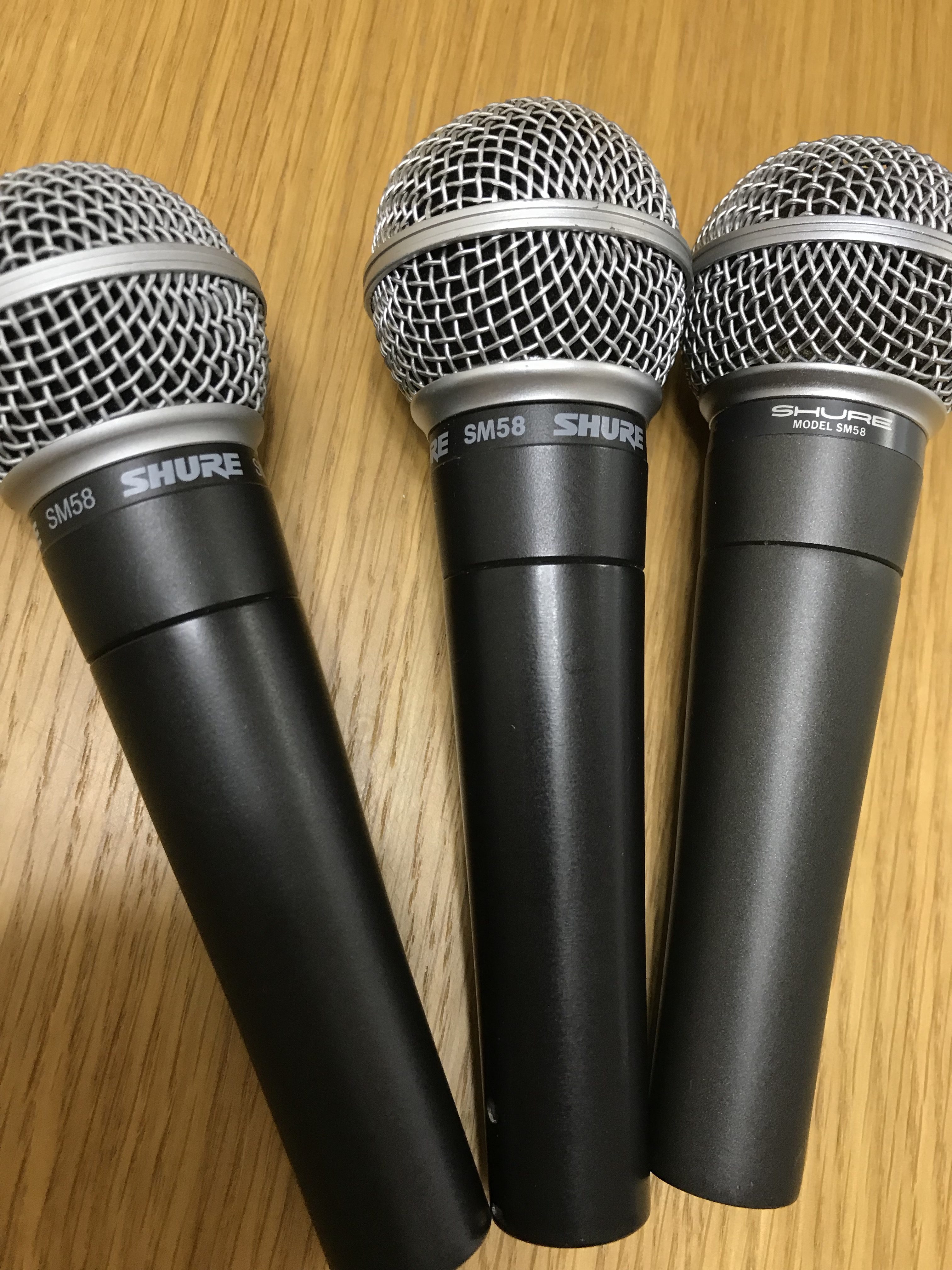 SHURE SM58 USA ポルシェロゴ-